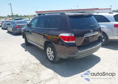 2011 Toyota Highlander from USA, damaged, VIN 5TDZA3EH3BS015354